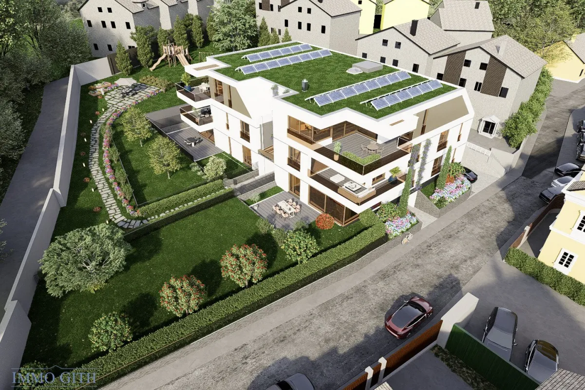 EXKLUSIVE CA. 171 m² GROSSE 4-ZIMMER-GARTENRESIDENZ MIT 27 m² TERRASSE & 229 m² PRIVATGARTEN IM REFUGIUM SONNBERG ZU KAUFEN!  – WOHNEN IN PERCHTOLDSDORFS BESTLAGE - Bild 1