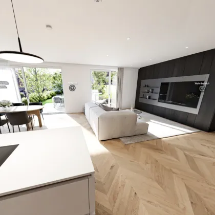 EXKLUSIVE CA. 171 m² GROSSE 4-ZIMMER-GARTENRESIDENZ MIT 27 m² TERRASSE & 229 m² PRIVATGARTEN IM REFUGIUM SONNBERG ZU KAUFEN!  – WOHNEN IN PERCHTOLDSDORFS BESTLAGE - Bild 3