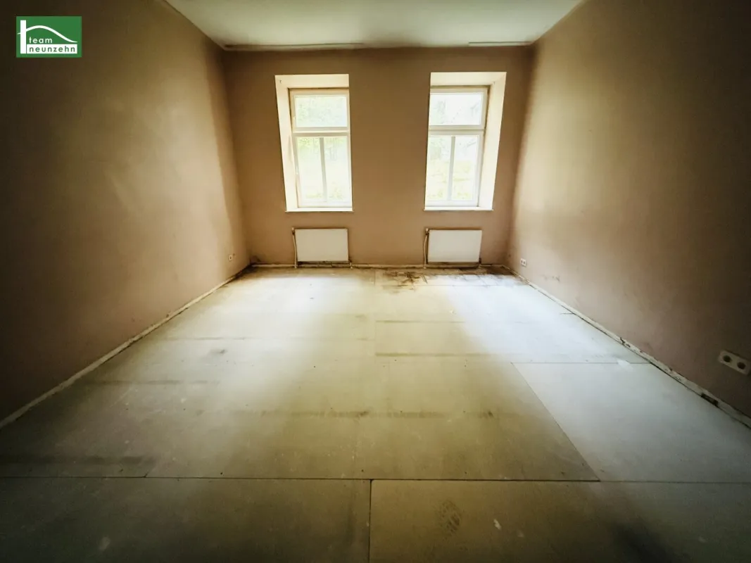 Renovierungsbedürftige 2-Zimmer-Altbauwohnung in ruhiger Hoflage mit viel Potenzial! NÄHE U-BAHN U4/U6 - Bild 1