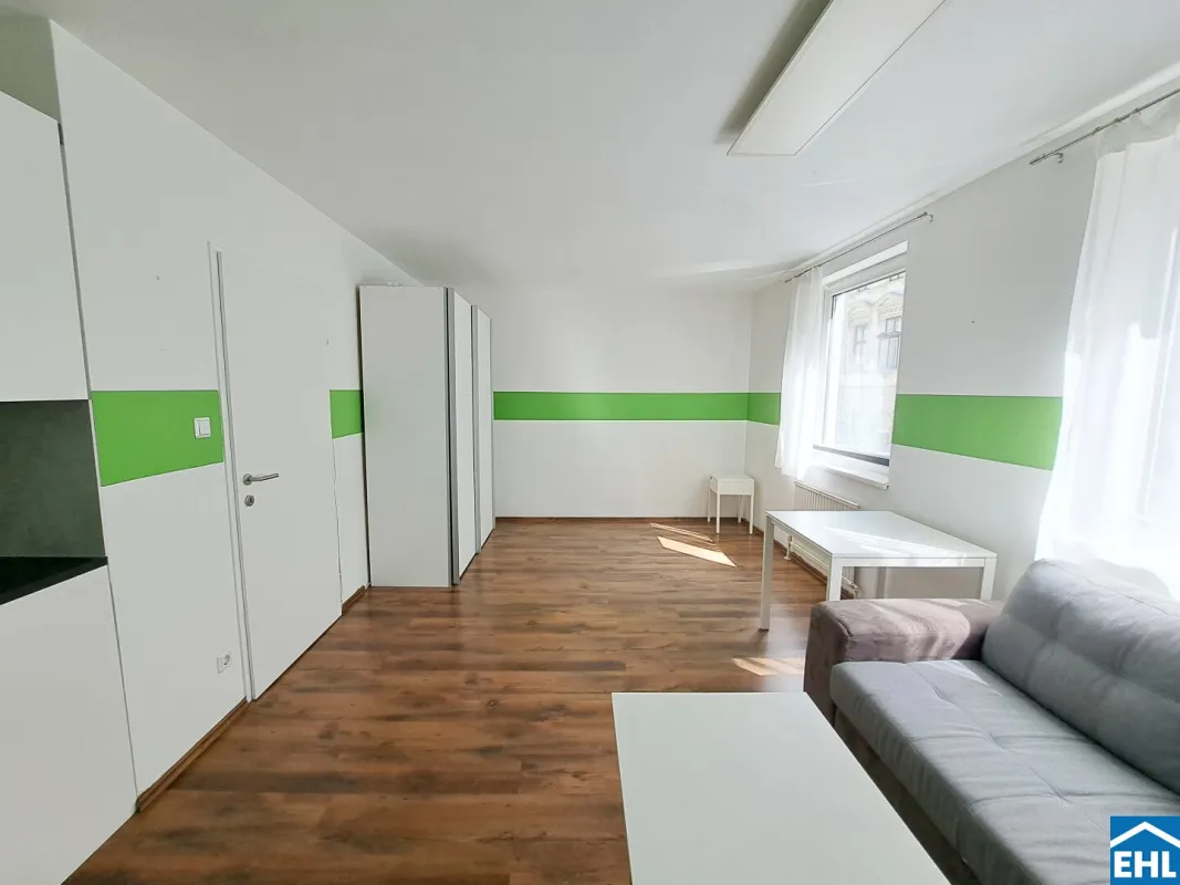 Zentral gelegenes 1-Zimmer-Apartment in ruhiger Seitengasse des 7. Bezirks - Bild 1