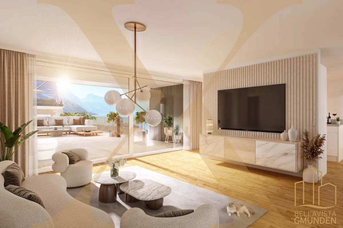 Großzügige 2-Zimmer-Wohnung mit Südwestloggia im Herzen von Gmunden zu verkaufen! - Bild 1
