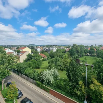 Blick über die Dächer von Döbling! Schöne 4 Zimmer Wohnung mit Rundumterrasse! Garagenplatz im EIgentum! - Bild 3