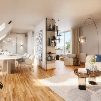 Klimatisierte 80m² DG-Maisonette mit Terrasse im renovierten Stilaltbau - 1170 Wien - Bild 2