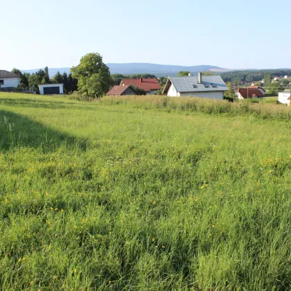 Pilgersdorf: Schönes Baugrundstück in ruhiger Aussichtslage - Bild 2
