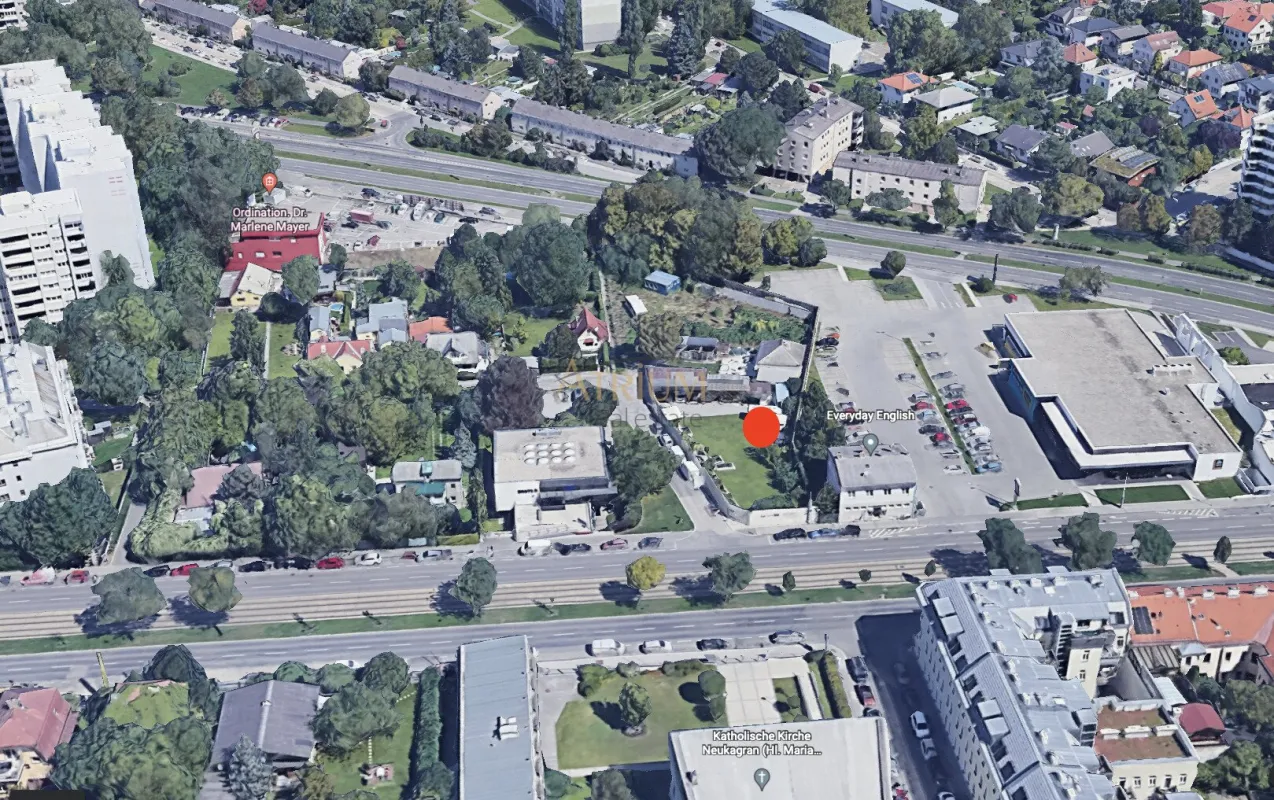 Unverbaubarer Blick auf die Skyline der alten Donau - 1.284m² Nutzfläche und 250m² Dachterrasse. - Bild 1