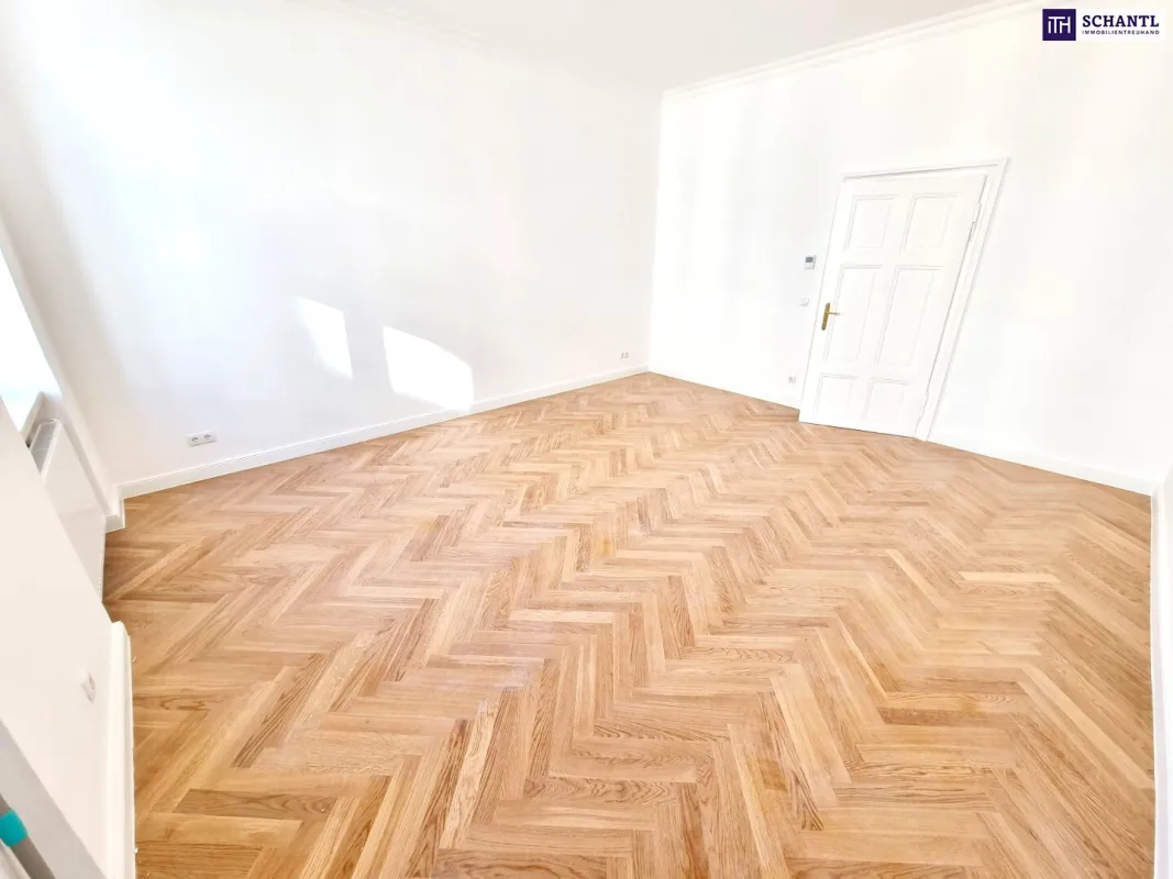 Wiener Charme im Pocket-Format! Frisch saniertes Raumwunder mit Stil! HIP und TRENDY die Gegend - Magisch schön das Altbauhaus - Ein MUST HAVE die Wohnung! TOP Infrastruktur + Beste öffentliche Anbindung! - Bild 1