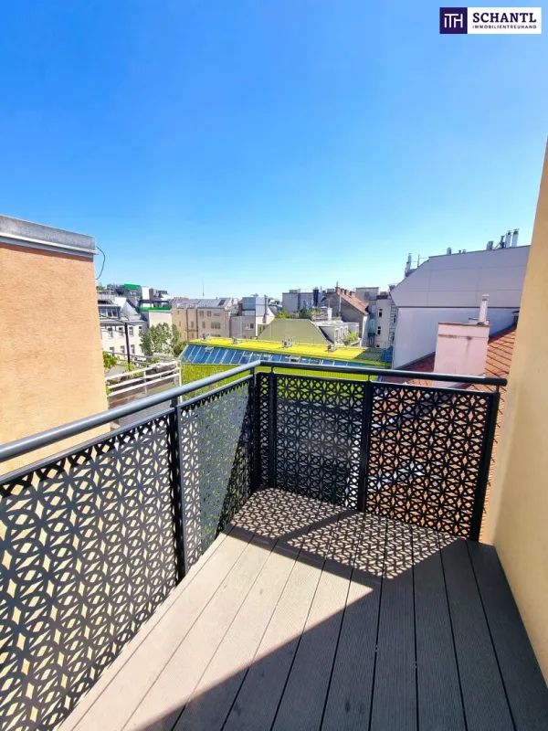 Smartes Wohnen über den Dächern! Raffiniert eingerichtet + Durchdacht bis ins Detail + Hofseitiger Balkon + Perfekte Infrastruktur und Anbindung! Jetzt zugreifen! - Bild 1