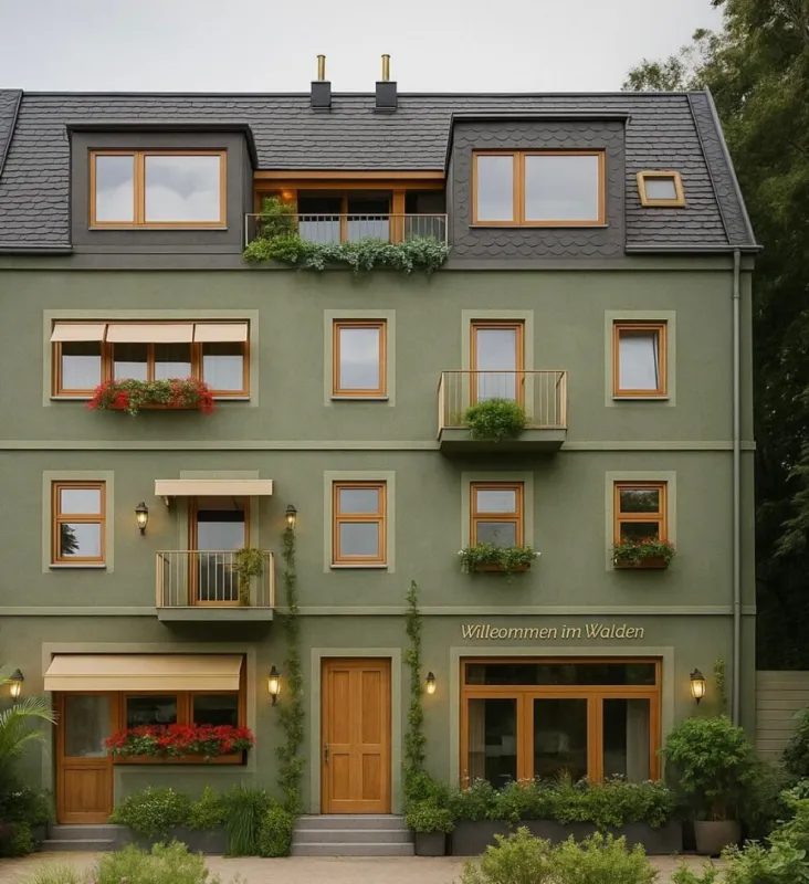 Kernsaniertes Architektenhaus - jedes Apartment individuell gestaltet - attraktives Renditepotenzial - oder einfach selber genießen - Bild 1