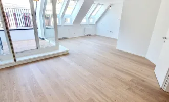 Leistbare Familien-Wohnung im Dachgeschoss! Toll aufgeteilt + Zentrumsnah + 3 Zimmer mit Terrasse + Frisch saniert + Hauseigene Tiefgarage! Besser geht es nicht....
