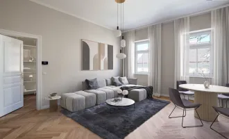Altbau mit Charme - Erstbezug! Ruhige Seitengasse + U-Bahn um´s Eck + Blick ins Grüne + Ideale Raumaufteilung + Hochwertige Ausstattung + Flügeltüren! Jetzt zugreifen!