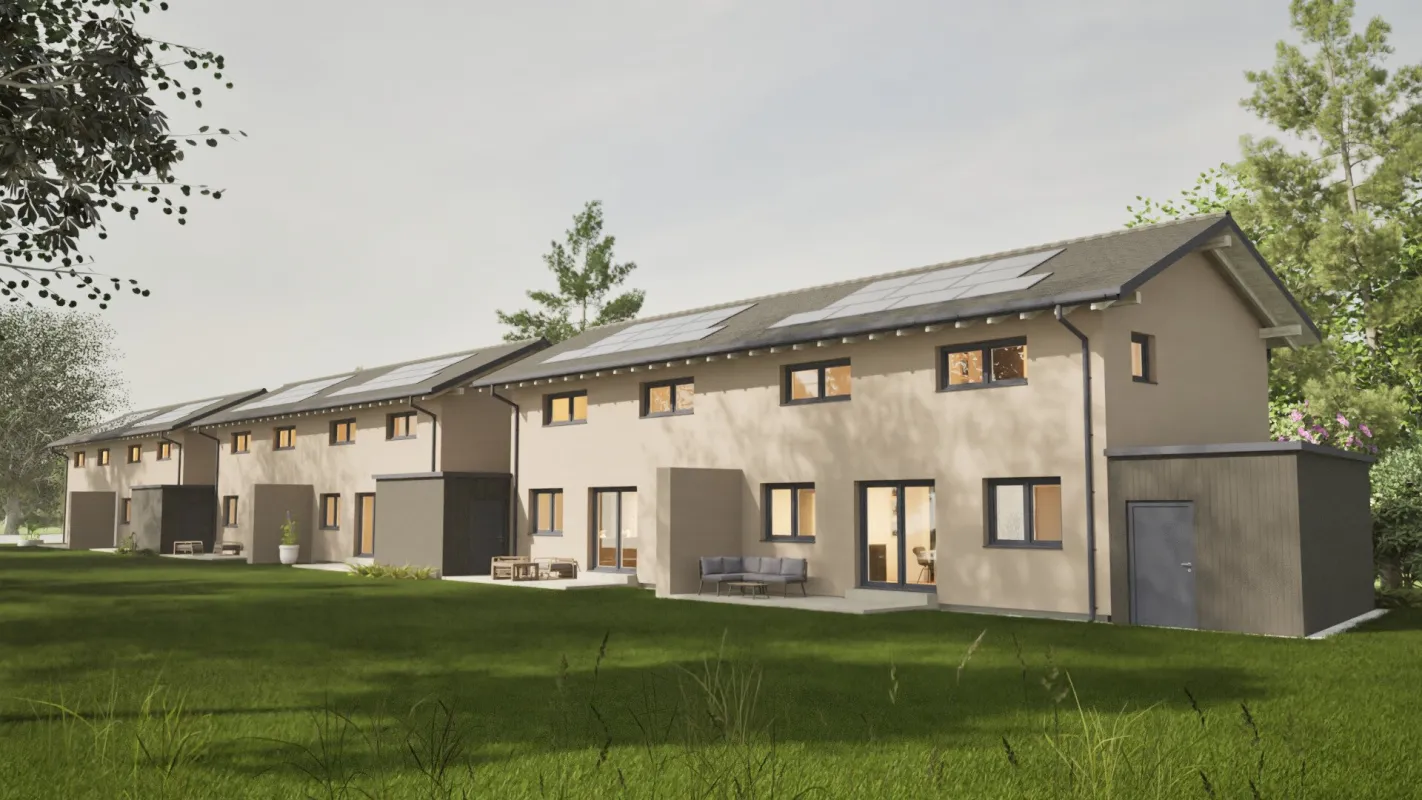 Projekt Reichsstraße, Lustenau – Neubau Doppelhaushälften - Bild 1