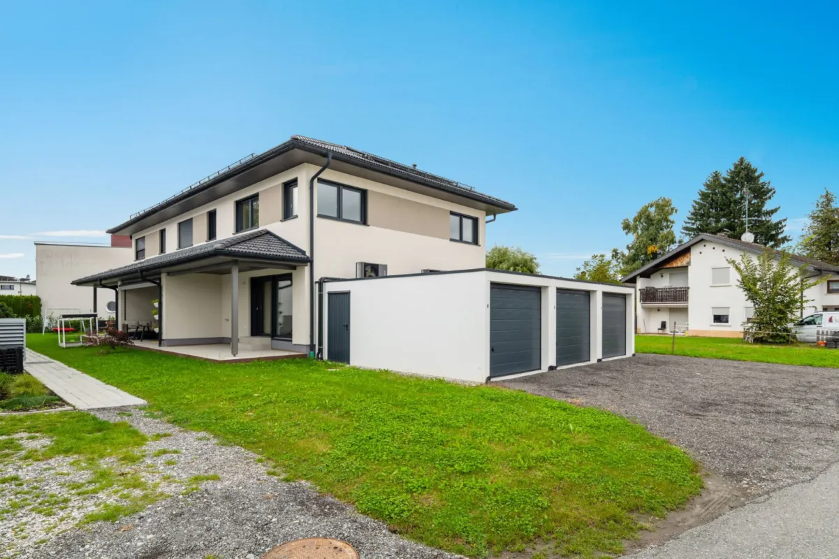 Projekt Mahd, Fußach – Neubau Eckreihenhaus - Bild 1