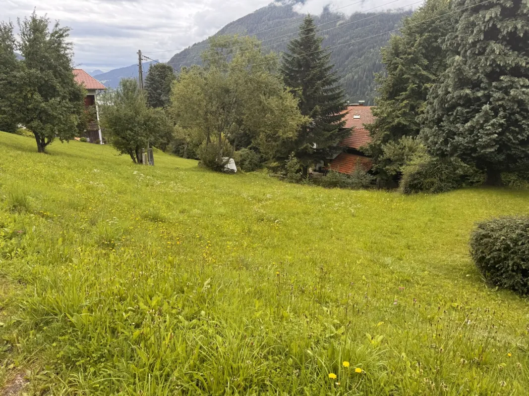 Ihr Baugrundstück in idyllischer Lage oberhalb von Radenthein, St. Peter, mit Bergblick! - Bild 1