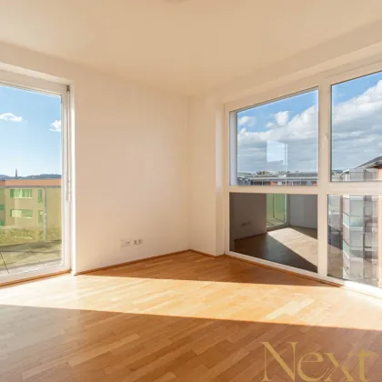 Moderne 2,5-Zimmer-Dachgeschoßwohnung inkl. Westbalkon in Linz nähe UKH zu vermieten! - Bild 2