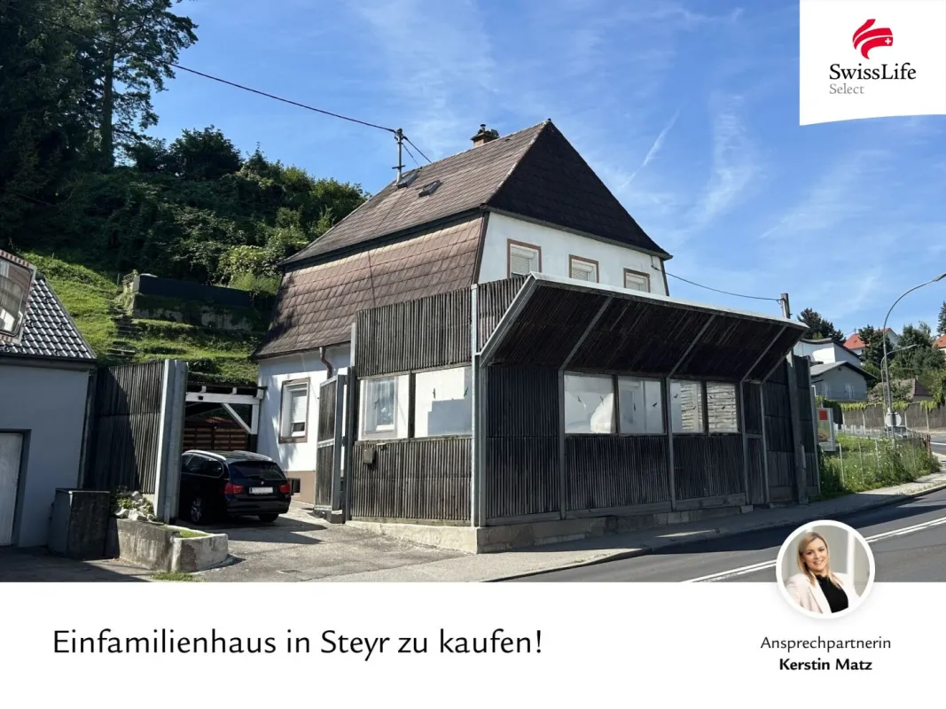 Charmantes, zentral gelegenes Einfamilienhaus in Steyr - Bild 1