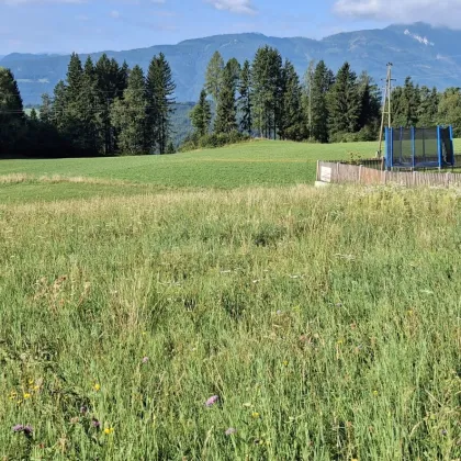 Traumhaftes Baugrundstück in Sappl, Kärnten – Blick auf den Millstätter See. - Bild 2