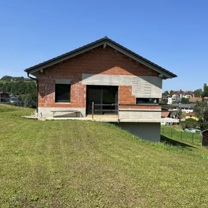 Modernes Einfamilienhaus in absoluter Grünruhelage in steirischer Baumeisterqualität – Rohbau in Heiligenkreuz am Waasen - Bild 3