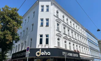 NÄHE AUGARTEN: 1-Zimmer-Altbauwohnung mit großem Gestaltungspotenzial beim Wallensteinplatz