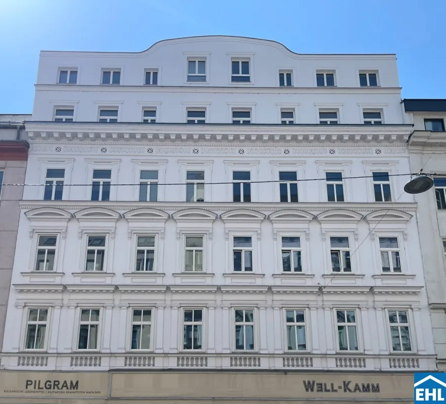 Nähe Naschmarkt: Vermietete Dachgeschoß-Maisonettewohnung mit wunderschönen Terrassen! - Bild 1