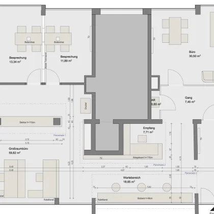 Rd. 7% Rendite! – 245m2 vermietete ebenerdige Bürofläche | Kündigungsverzicht bis 2030 - Bild 2