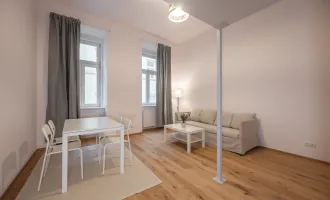 ++NEU++ Hochwertige 1-Zimmer Hofwohnung mit Tischlermöblierung in Bestlage nahe AUGARTEN!