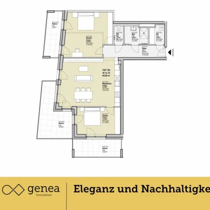 Erstbezug | Modernes Leben mit Stil | Esplanade 7 | Unbefristet - Bild 2