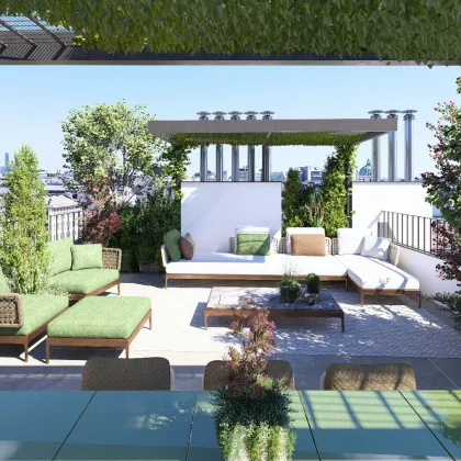 Rarität in Wien: Exklusives Dachgeschoss + Rohdachboden mit Enwicklungspotential + unverbaubarem 360°-Panoramablick über Wien - Bild 3