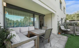 *Sonnige Gartenwohnung in ruhiger Lage* Komfortables Wohnen mit Terrasse und Garage