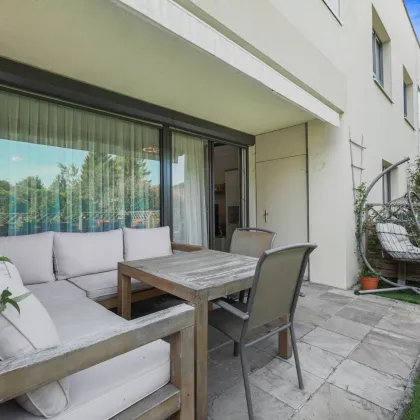 *Sonnige Gartenwohnung in ruhiger Lage* Komfortables Wohnen mit Terrasse und Garage - Bild 2