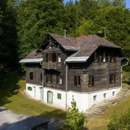 Ehemaliges Forsthaus mit Wirtschaftsgebäuden, allein und ruhig im Wald gelegen. - Bild 2