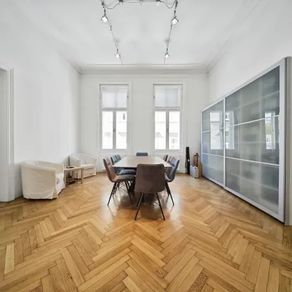 Topsaniertes Stilaltbaubüro in Naschmarktnähe | sehr hell | 154m² mit 4 bis 5 Zimmern | Luftwärmepumpe - Bild 2