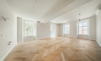 BLICK in die BAUMKRONEN! Klimatisierte TRAUMWOHNUNG mit 2 BALKONEN und atemraubende Sicht auf die Karlskirche!