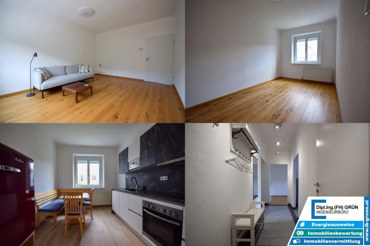 KERNSANIERT – Helle 57 m²-Wohnung mit großem Gemeinschaftsgarten in Top-Lage - Straßenbahn vor der Tür - Bild 1