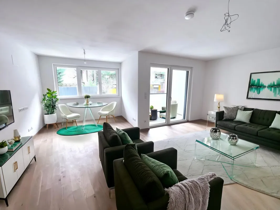 1130! ANLAGEOBJEKT! Topmoderne 2-Zimmer Wohnung mit Loggia und inkl. Tiefgaragenplatz! Befristet vermietet! - Bild 1