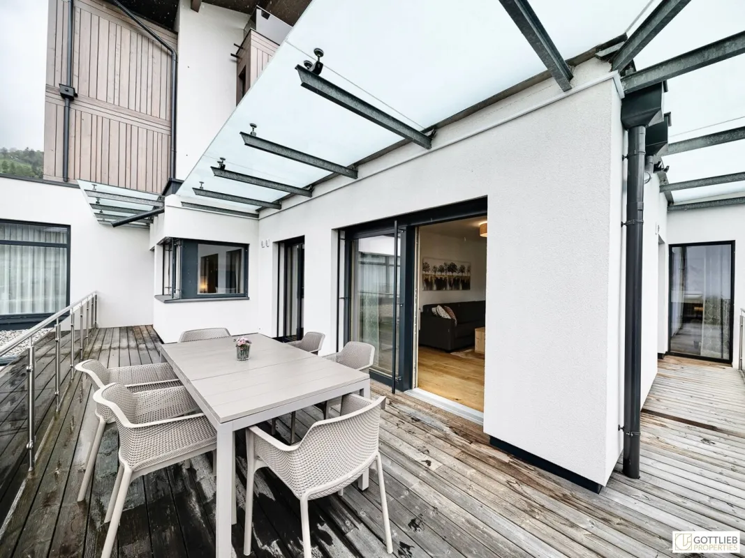 Bestlage Pinzgau mit ca. 6% Rendite! 3-Zimmer-Wohnung mit Südterrasse sowie beheiztem Aussenpool - Bild 1