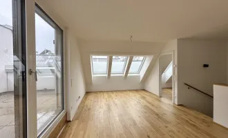 2-geschoßige DG-Wohnung mit Terrasse - U1-Nähe - provisionsfrei