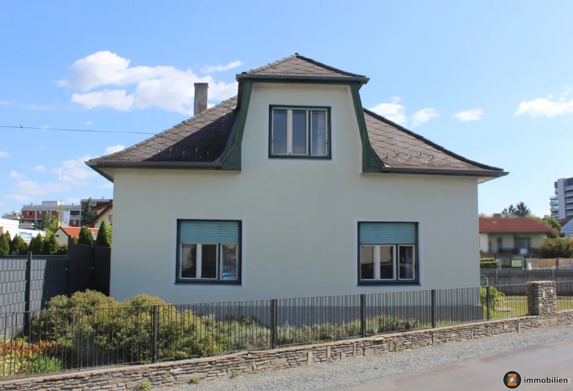 Oberwart: Sanierungsbedürftiges Wohnhaus mit Nebengebäude - Bild 1