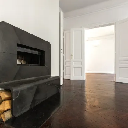 Beeindruckende Stilaltbauwohnung | Innenhofbalkon | Ca. 3,5 m Raumhöhen | 3. Etage | Nähe Donaukanal, Hundertwasserhaus, 1. Bezirk, Prater - Bild 3