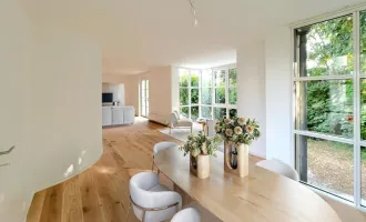Luxus-Garten-Wohnung inkl. Stellplatz | Stilvoll leben auf Ihrer privaten Ebene | Lebensqualität pur in Sievering