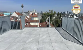 Superprojekt: ''Über den Baumwipfeln" TOP 52 mit PANORAMA-DACHTERRASSE & WIEN-BLICK