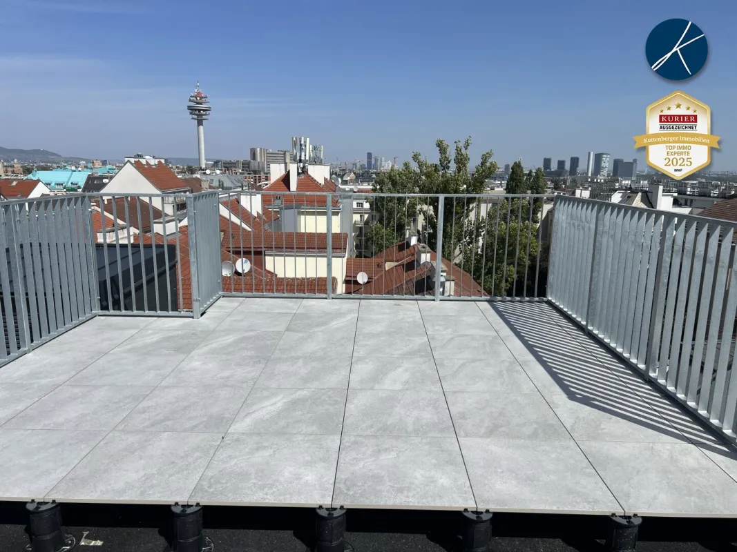 Superprojekt: ''Über den Baumwipfeln" TOP 52 mit PANORAMA-DACHTERRASSE & WIEN-BLICK - Bild 1