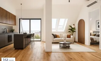Leben mit Freiraum – Dachgeschosswohnung mit sonniger Terrasse & edler Ausstattung