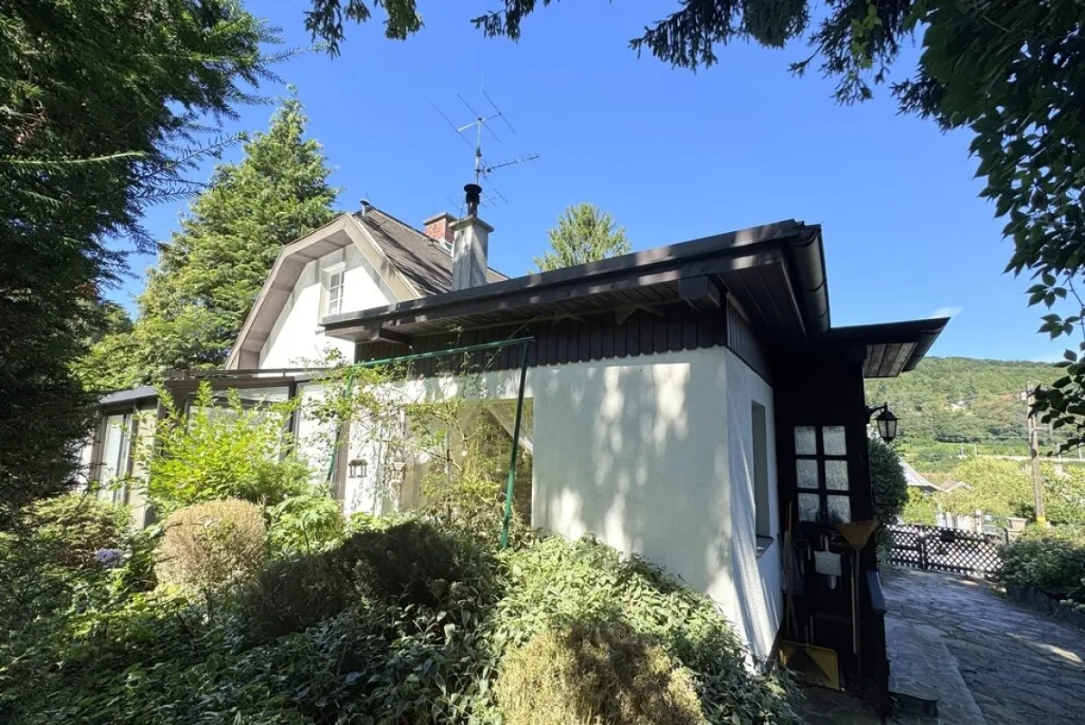 Großzügige Gartenidylle mit erweiterbarem Eigenheim in Purkersdorfer Grünlage für ruhesuchende Naturfreunde - Bild 1