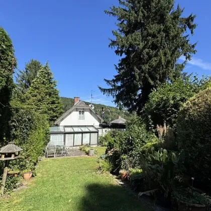 Großzügige Gartenidylle mit erweiterbarem Eigenheim in Purkersdorfer Grünlage für ruhesuchende Naturfreunde - Bild 3