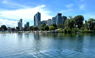 PROVISIONSFREI - THE WATERFRONT CURIOSITY - ABSOLUTE SELTENHEIT – EIGENGRUND BEI DER ALTEN DONAU!