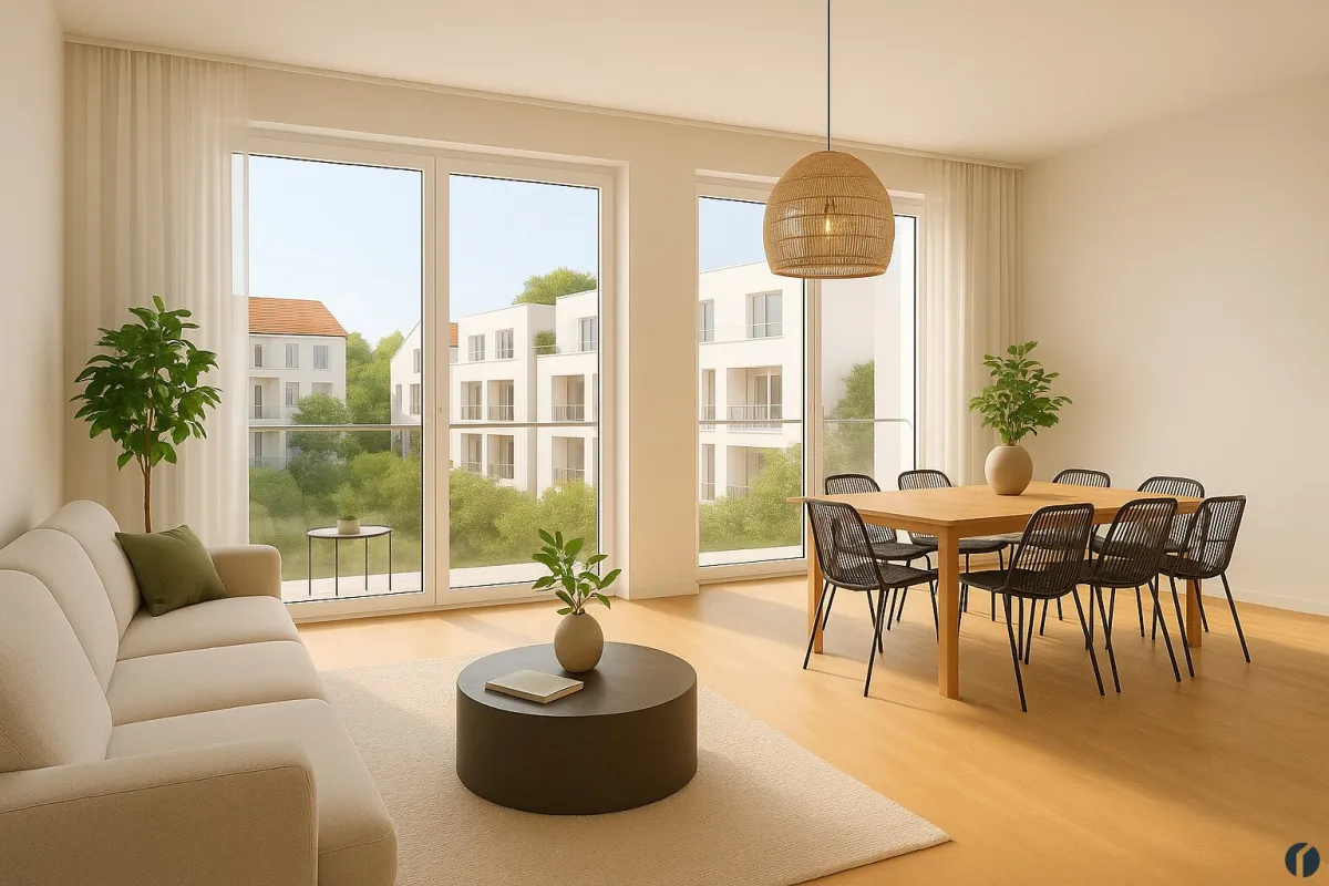 3 Zimmer Wohnung Nähe Donaulände - Bild 1