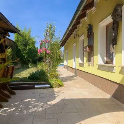 Idyllisches Haus mit Garten, Pool & Nebengebäude – nahe Wien - Bild 3