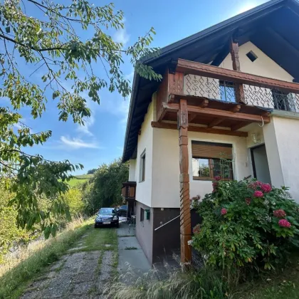 Zweifamilienhaus in Griffen mit Panoramablick - Bild 2