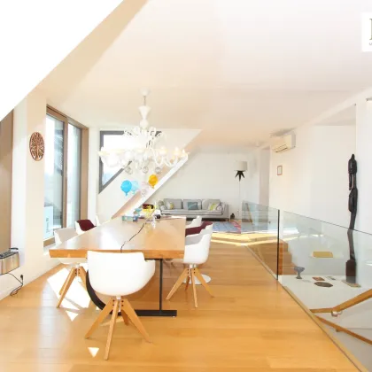 9 Zimmer Penthouse-Duplex | 360°-Panoramablick über Wien | zwei Garagenplätze | Sauna - Bild 3