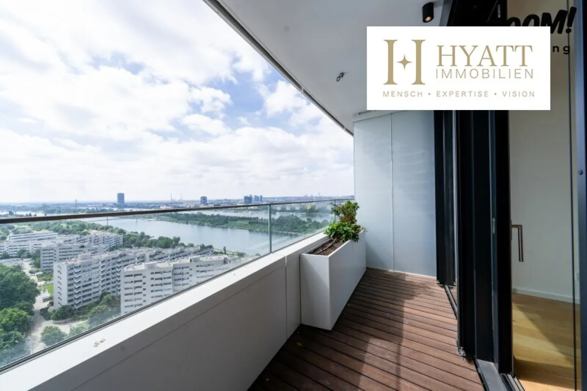 Danubeflats – Österreichs höchstes Wohnhochhaus mit atemberaubendem Ausblick, exklusivem Spa und urbanem Luxus direkt an der Neuen Donau - Bild 1